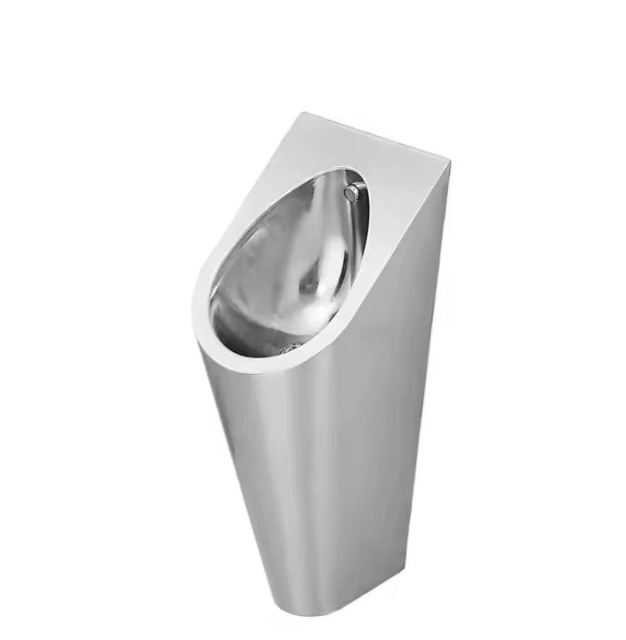 Urinoir en acier inoxydable activé par le capteur