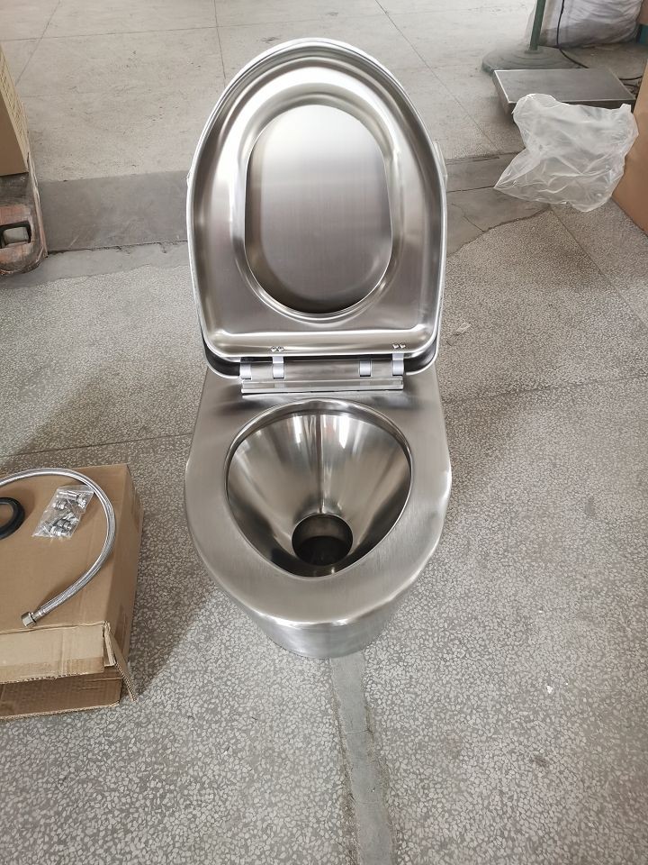 Best price Stainless Steel Floor Mounted Toilet